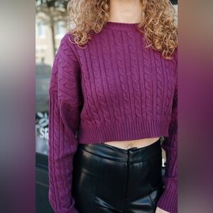 Le Lis Berry Sweater